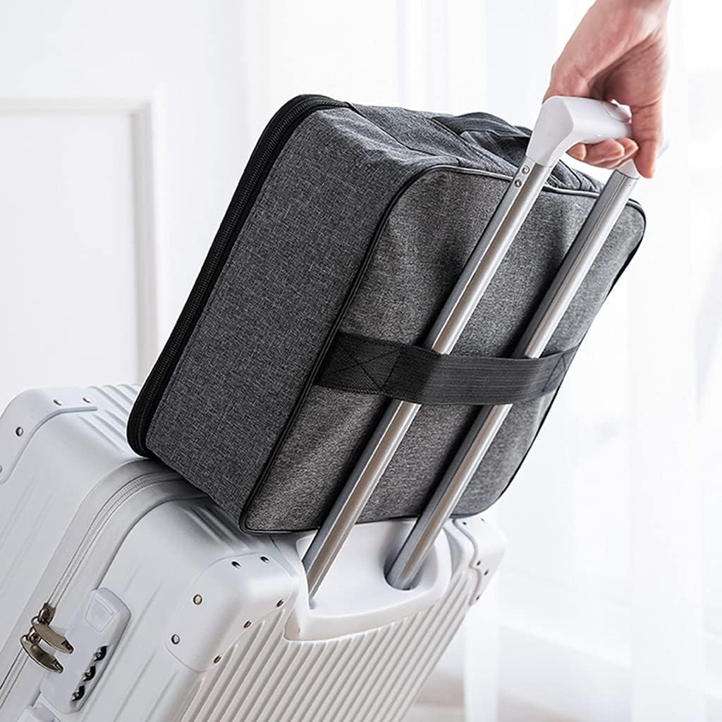 Document Package， Document Holder with Zipper, Organizer Box, File Storage, Pouch, Credential Bag(Grey) image number 5