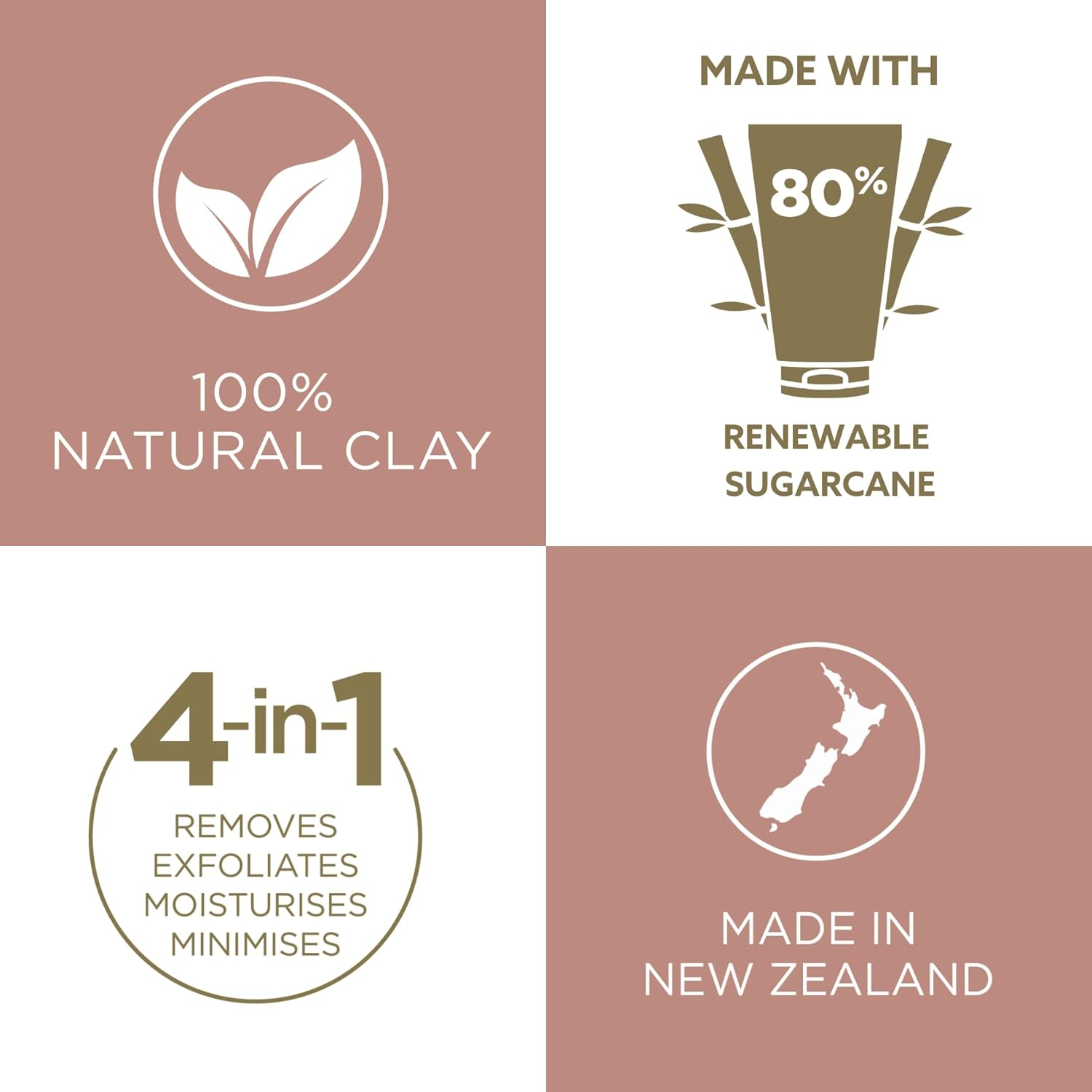 Marzena Pink Clay Hair Remover Mask, 170 G image number 1