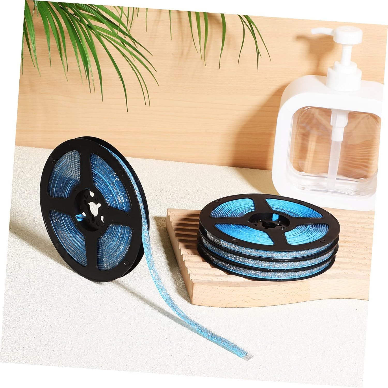 ULTECHNOVO 4Rolls Self-Adhesive Sealing Tape for Wall Door Frame Decorative Tape Beautiful Seams image number 5