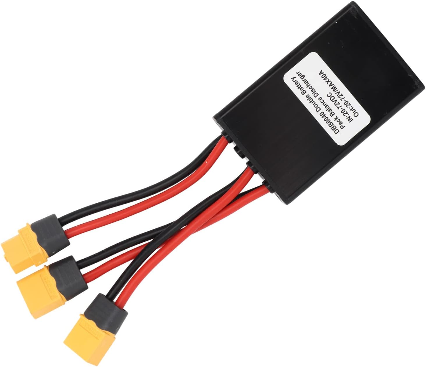 Dual Battery Discharge Converter for E Bike, Parallel Battery Adapter for Increase the Capacity, Parallel Equalization Module XT60 Connector, Dual Battery Pack Switch 20V - 72V image number 5