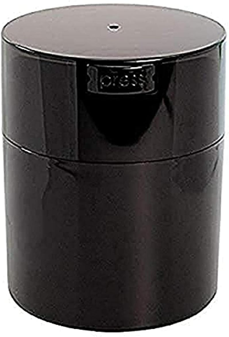 TIGHTPAC AMERICA, Inc Coffeevac the Ultimate Vacuum Sealed Coffee Airtight Container, 1/2-Pound, Black