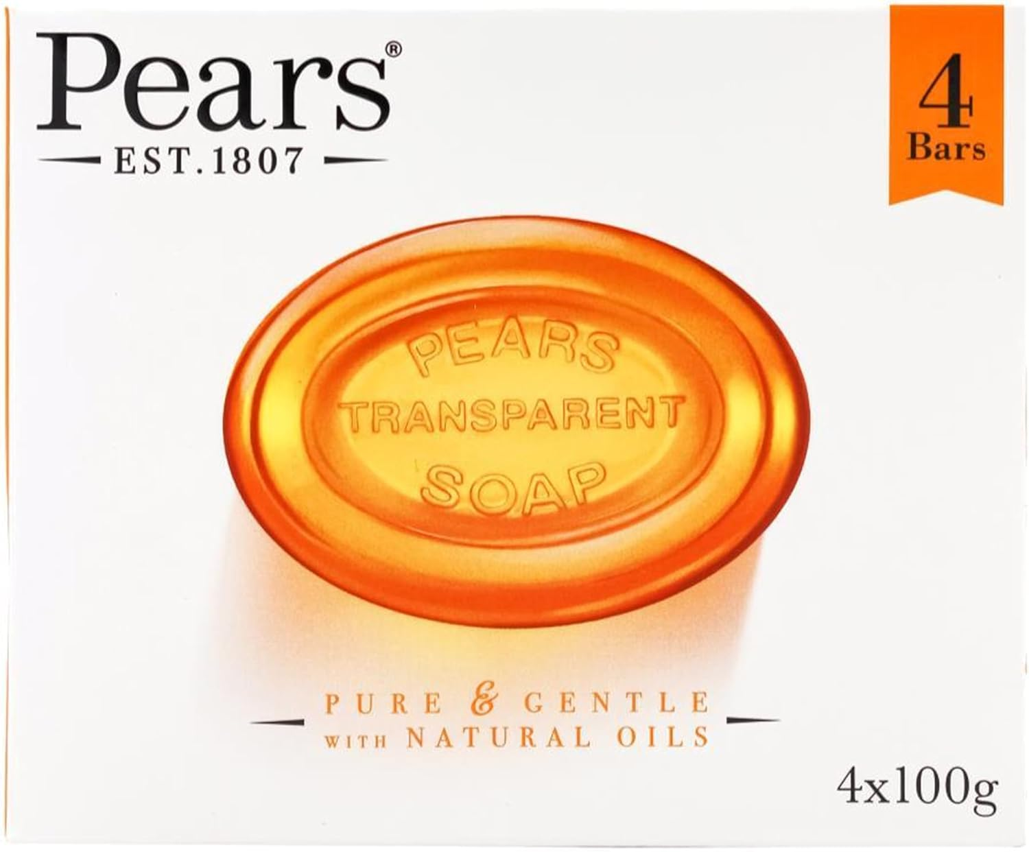 Pears Transparent Bath Soap, 125 G image number 2