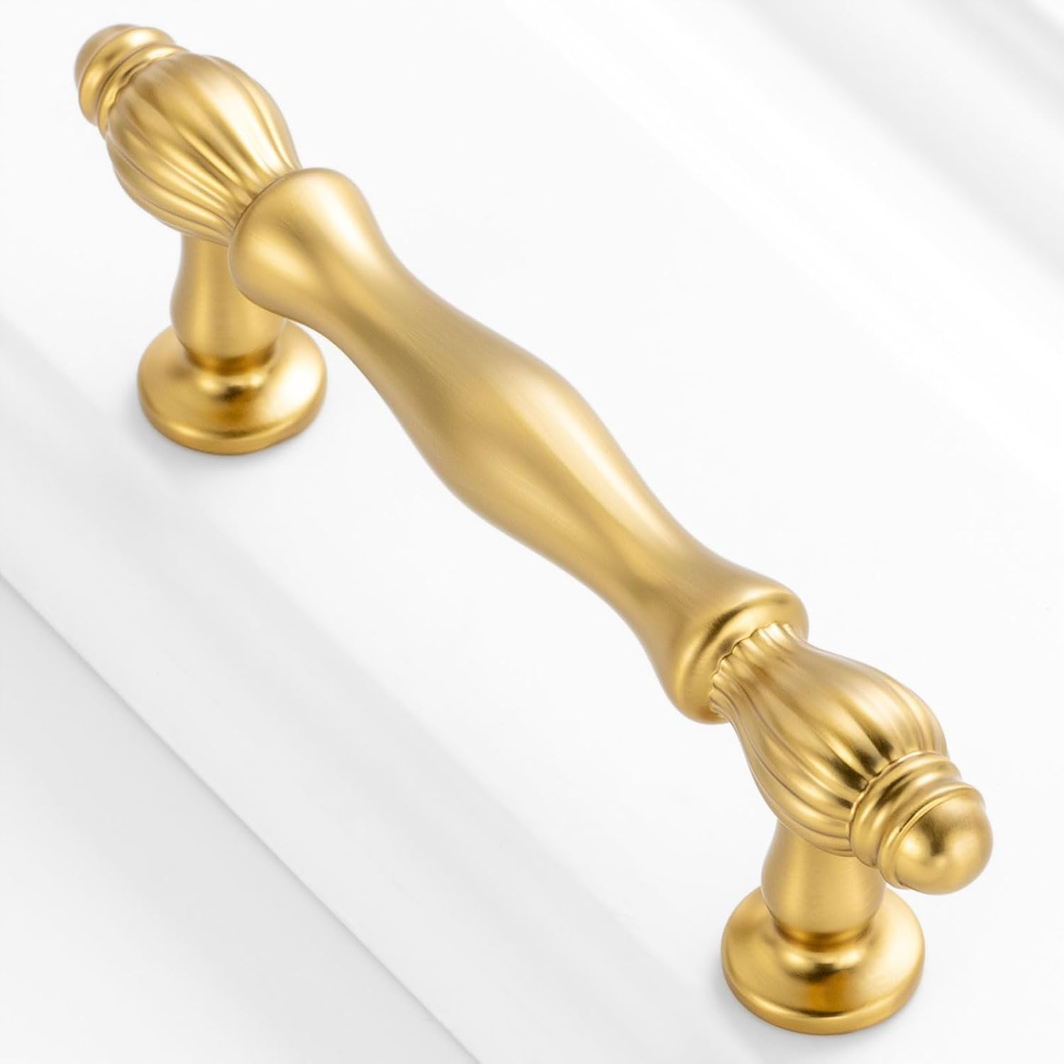 BEROSSA 5 Pack 7-1/2 Inch Oil Rubbed Bronze Cabinet Pulls Brushed Bronze Cabinet Handles Bronze Hardware for Kitchen Cabinets 2510 Drawer Dresser Cupboard Bedroom Bathroom