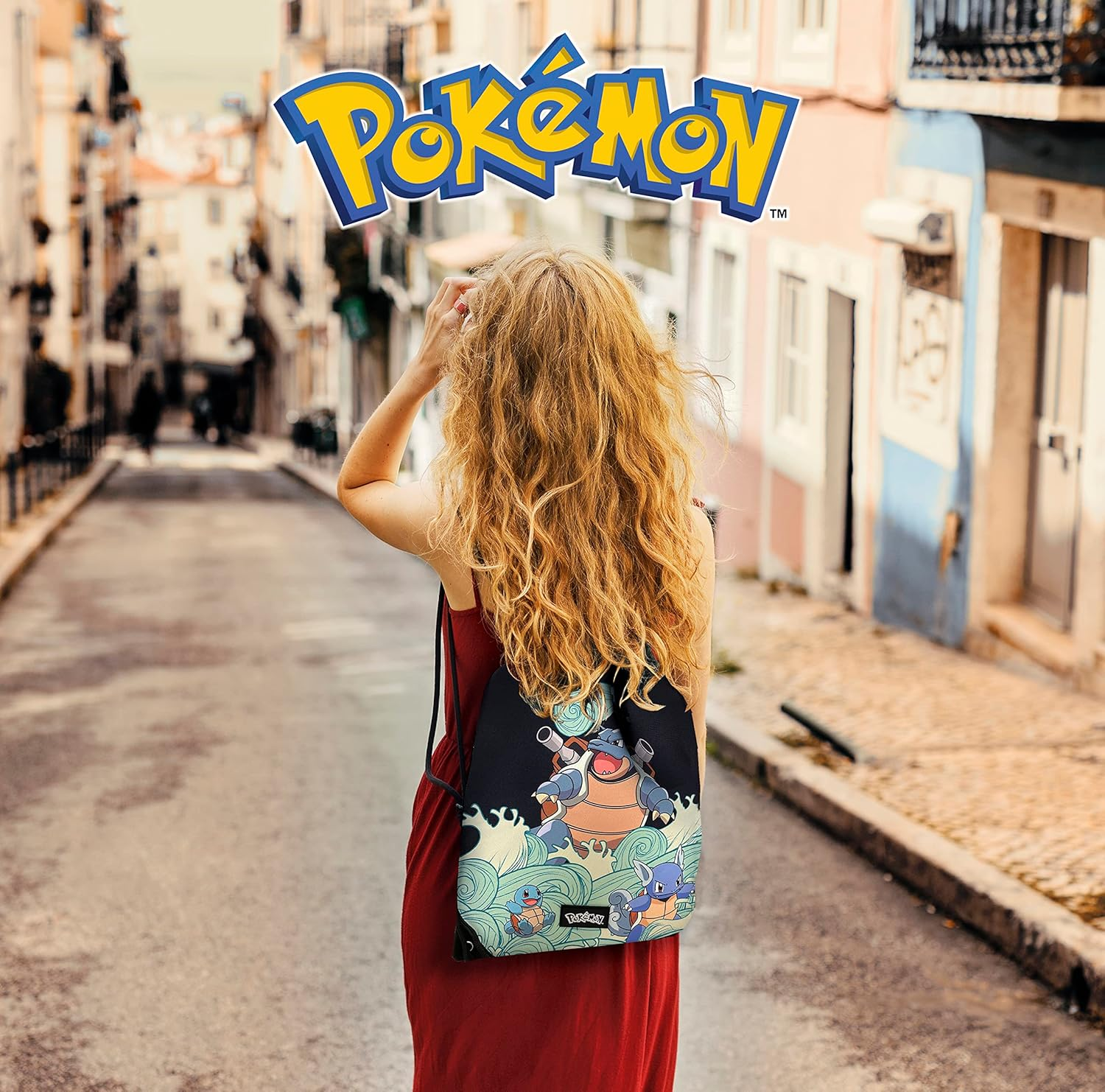 Pokemon Bag Backpack 34X44 - Squirtle (Cyp Brands) image number 4