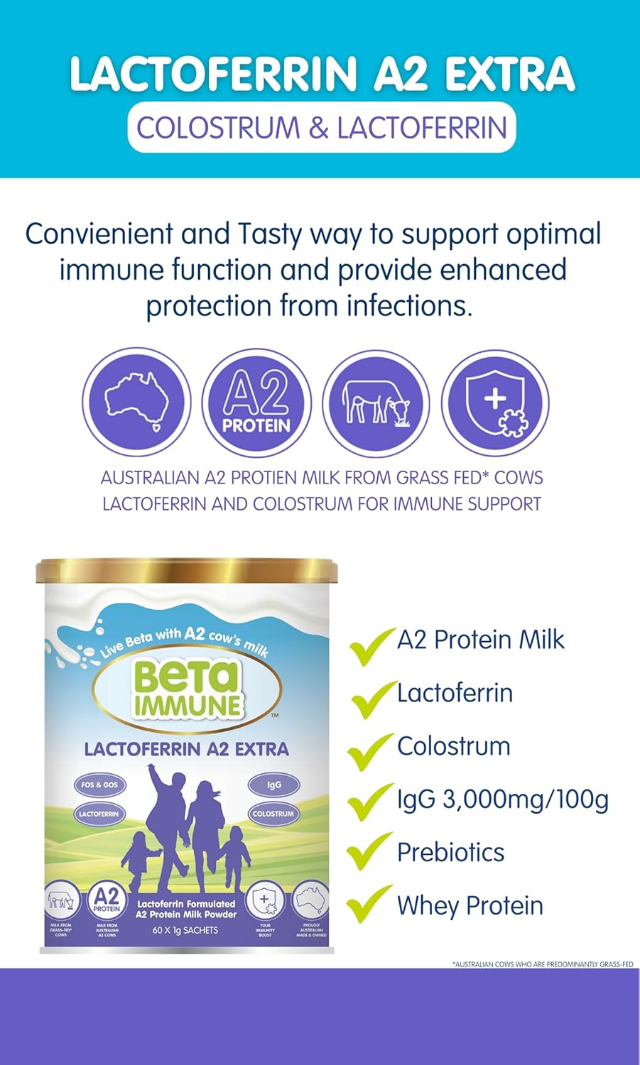 Beta IMMUNE Lactoferrin A2 Extra image number 2