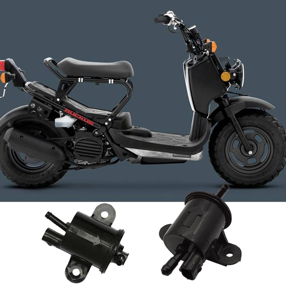 16710-GET-003 12V Electric External Fuel Pump, Replacement for Honda Metropolitan Ruckus, Replaces 16710-GET-013 Ideal for Maintaining Peak Scooter Functionality and Fuel Efficiency image number 1