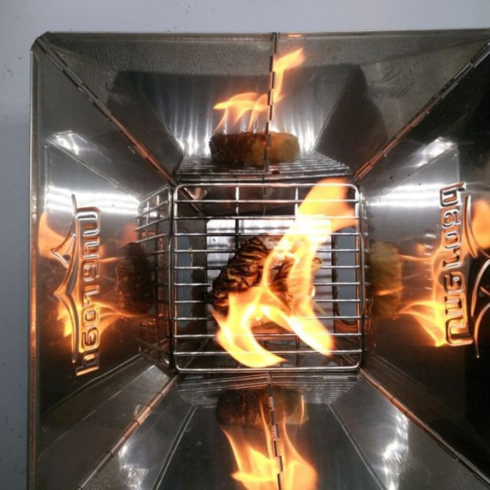 100PCS Fire Starters, Natural Charcoal Fire/Eco Friendly Wood Firelighters/Quick Wax Flame Fire Starters for BBQ, Barbecue Grills, Wood Stove, Smokers, Campfires and Outdoor Fireplaces image number 6