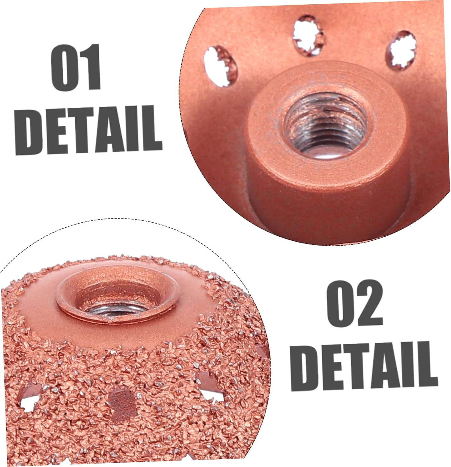 TOYZFRIENDY 2Sets Wheels Brush for Tire Buffing Wheel Grinding Head Car Polish Accessory image number 4