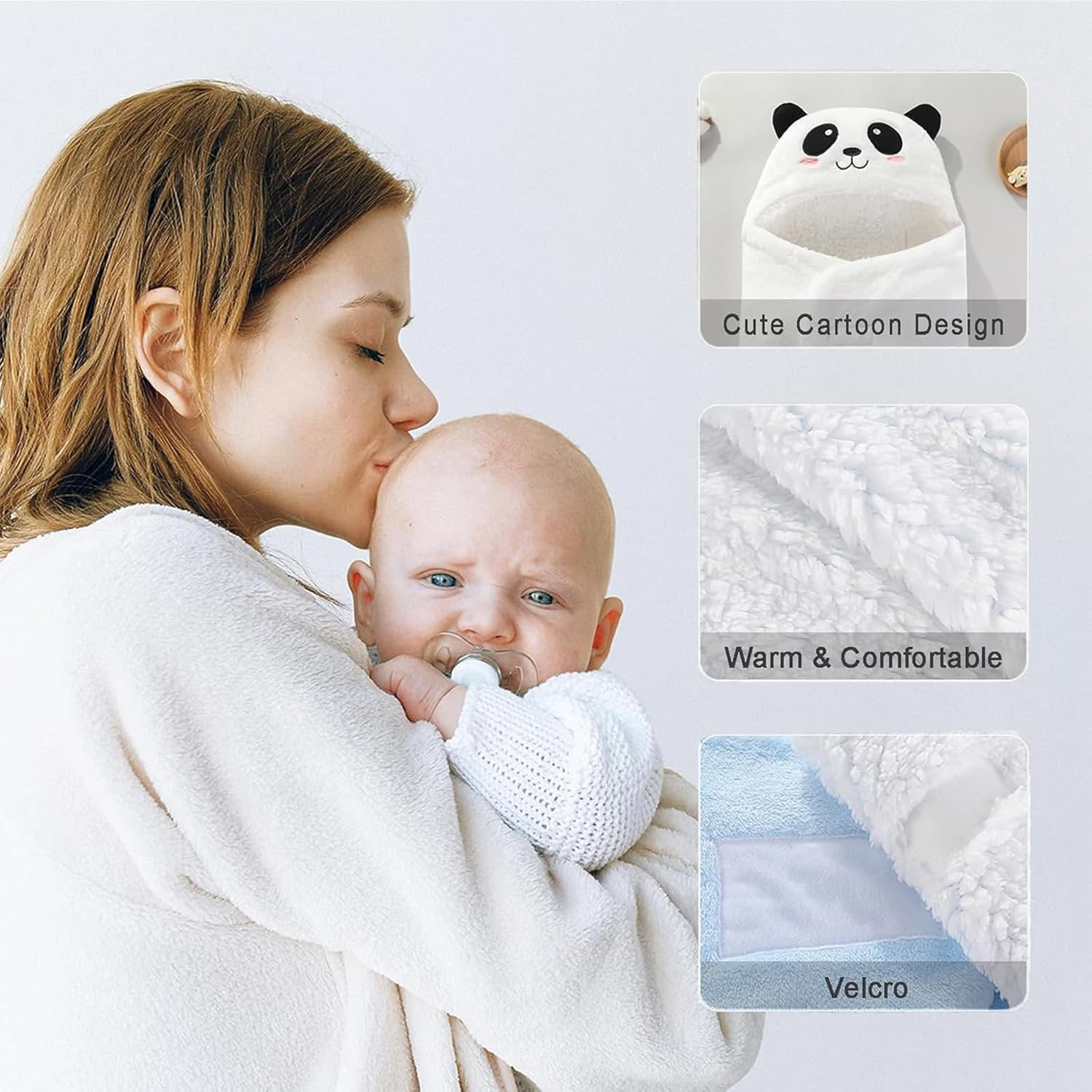 Annuoyi Kids Baby Swaddle,Baby Swaddle Wrap, for Infants 0-6 Months, Baby Swaddle Blanket,100% Breathable Cotton Swaddlers Sleep Sack