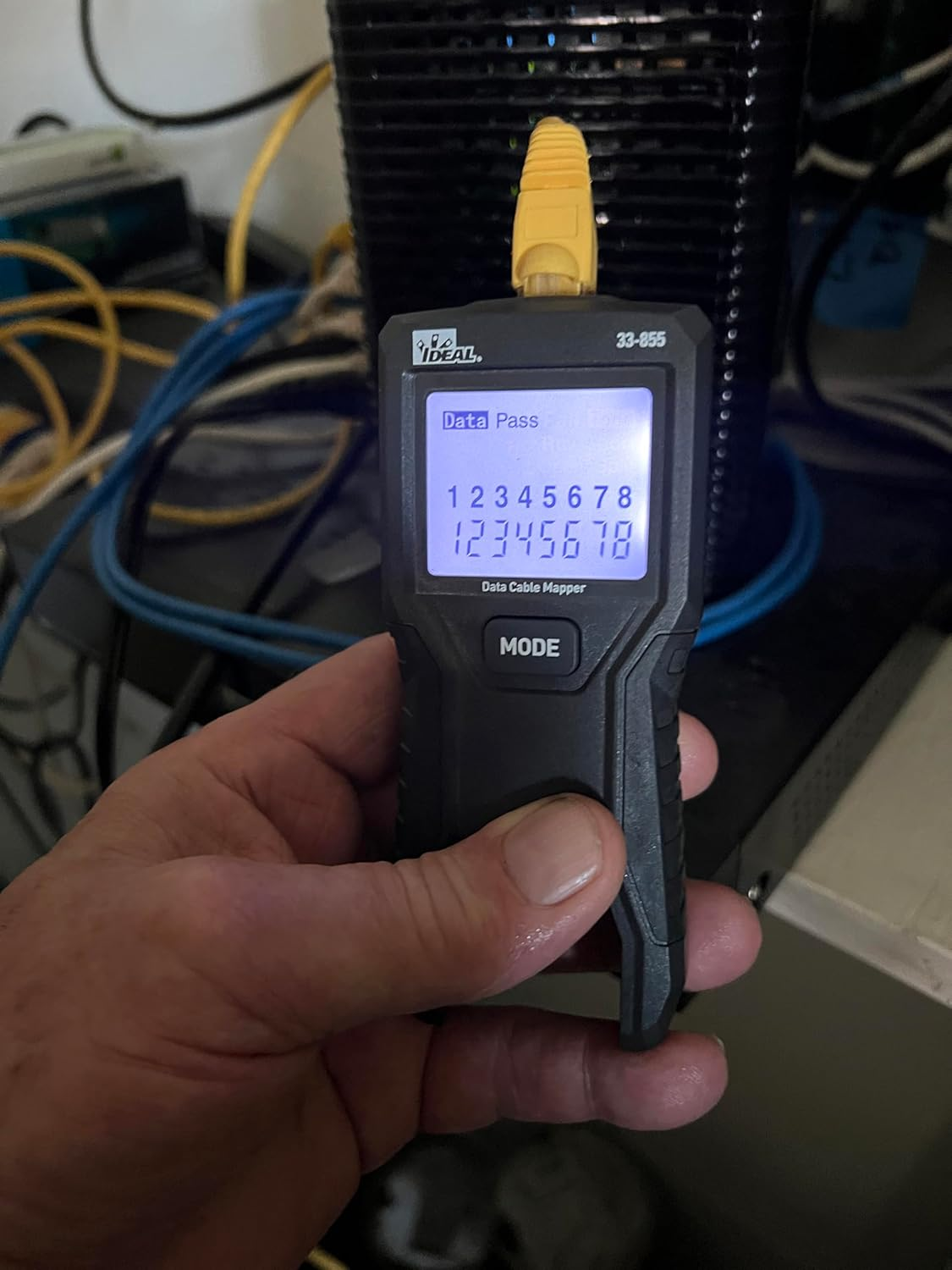 IDEAL Electrical 33-855 Data Cable/Rj45 LCD Wiremapper image number 2