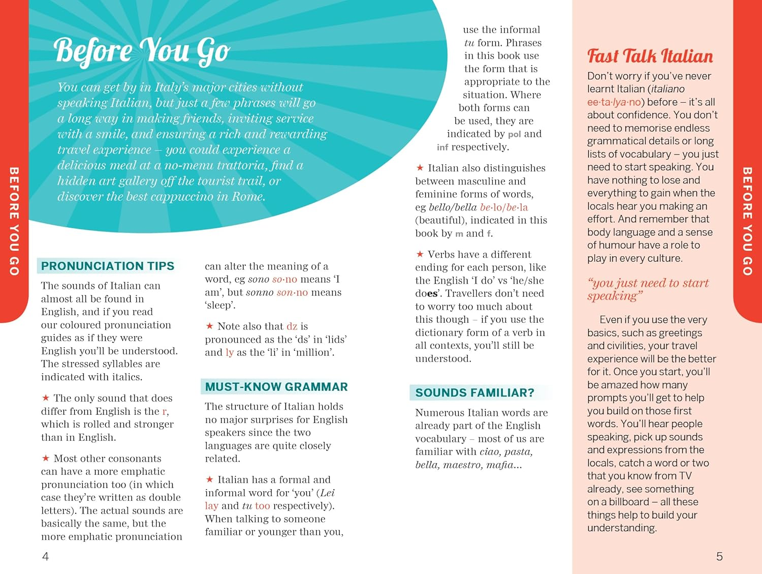 Lonely Planet Fast Talk Italian