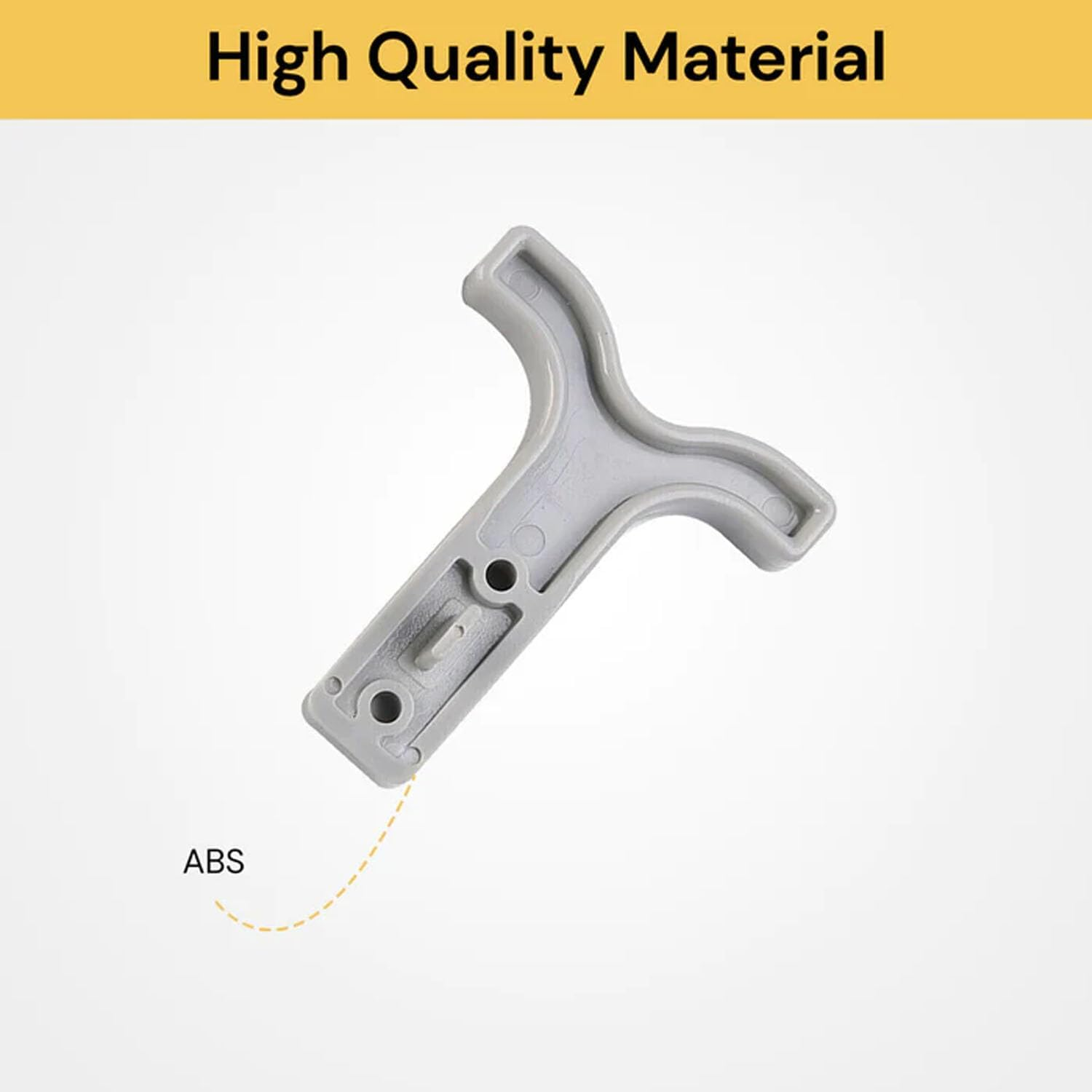 EZONEDEAL 10PCS Grey T Bar Handle for Anderson Style Plug Connectors Tool 50AMP 12-24V, Silver-Plated Copper Terminals, Interchangeable Design, Corrosion Resistant, Includes Nuts and Bolts image number 5