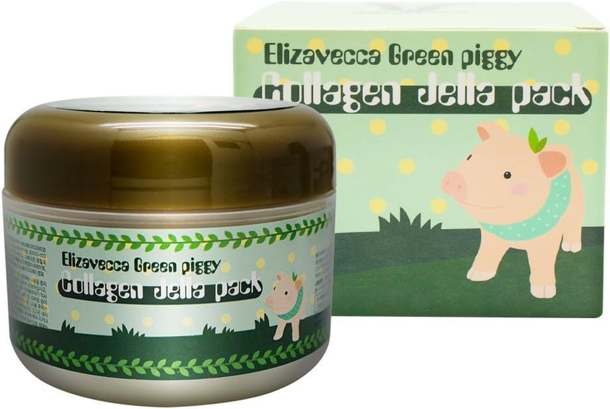 Elizavecca Green Piggy Collagen Jella Pack Facial Mask 100 Ml image number 2