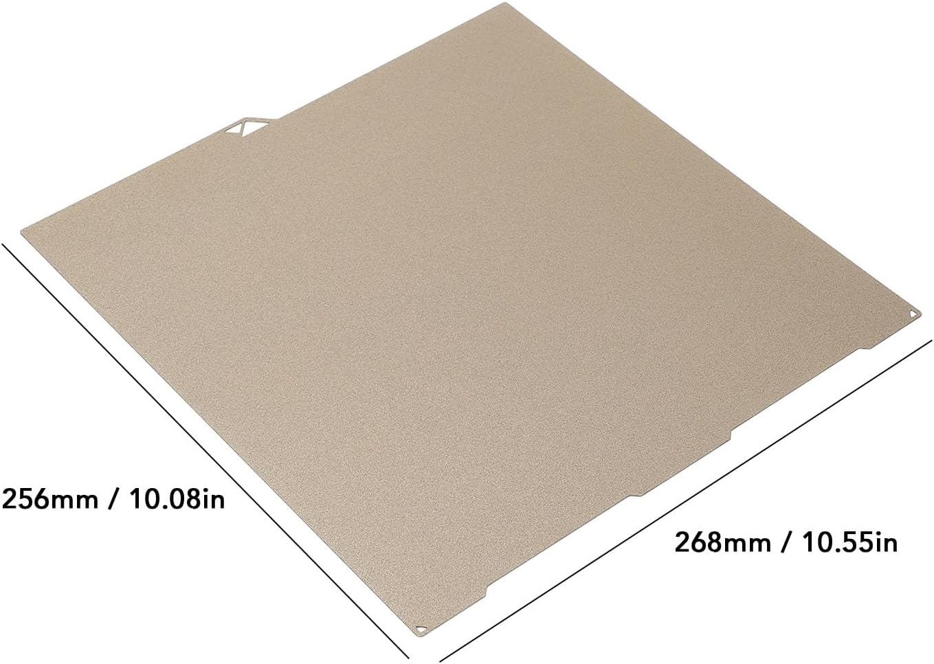 256X268Mm 3 Combo Build Plate, PEI Bed Double Sided Flexible Platform for Kobra 3 Combo, 3D Printer Print Platform image number 3