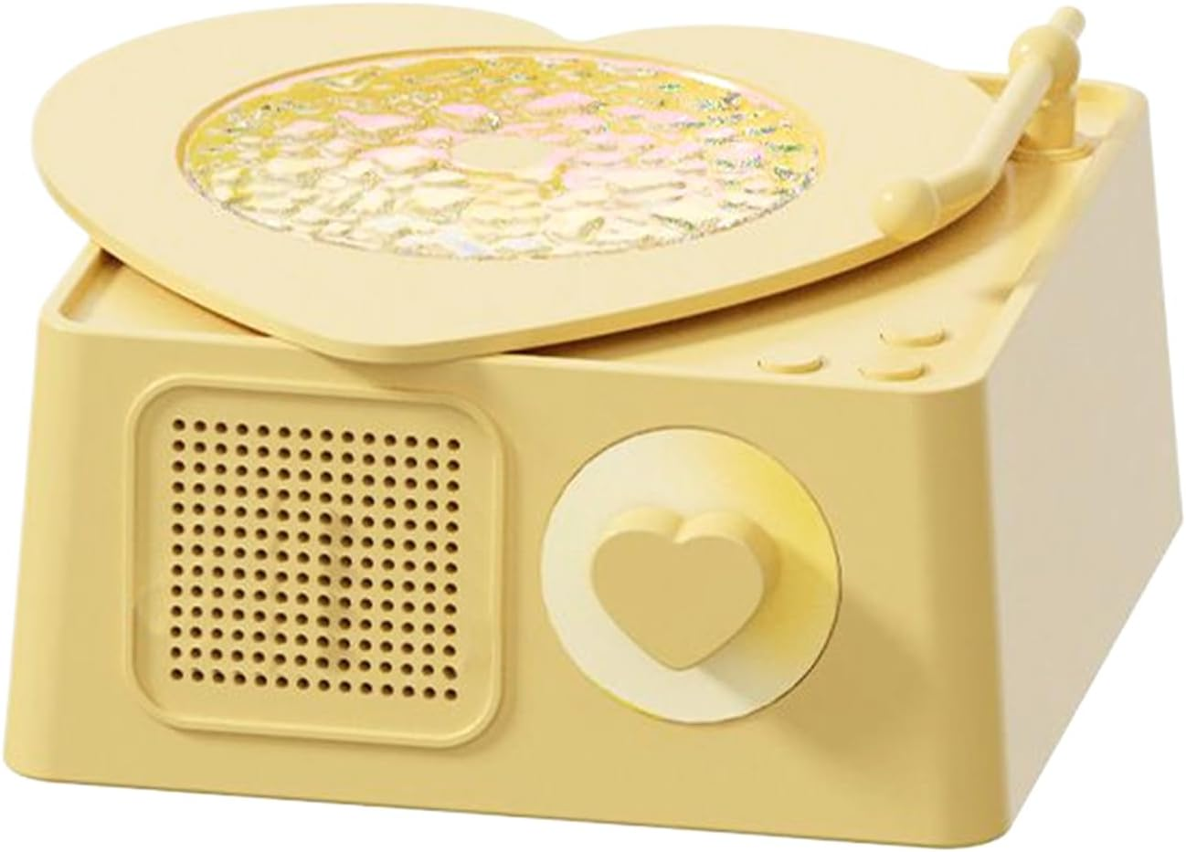 Wireless Speaker Machine,Wireless Music Speaker Audio Machine | Surround Sound Record Player Shape Equipment for Camping Bb Teens Adults Students Music Lovers