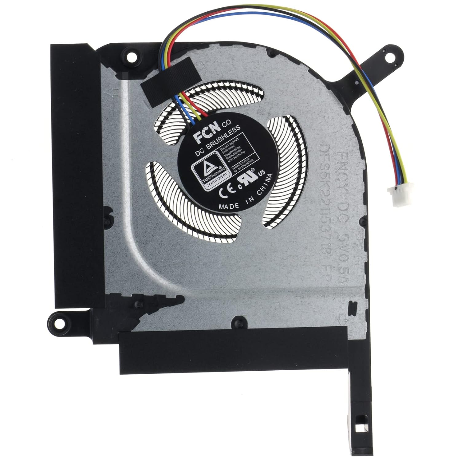 CPU GPU Cooling Fan for ASUS TUF A15 A17 FA706Q FA506Q FA506QR 5V 0.5A FNCX 13NR0600T05011 DFS5K22B056738 FNCY 13NR07A0M01011 DFS5K221153718 image number 2
