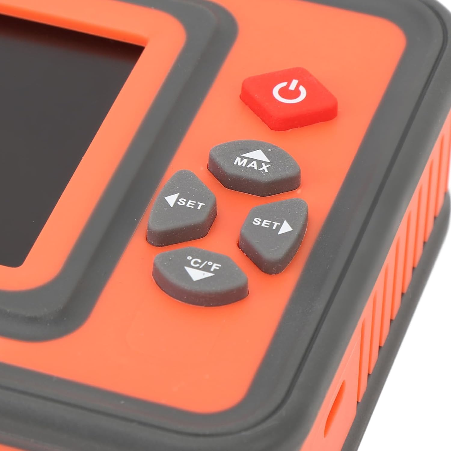 High Accuracy CO2 Detector with Reminder Temperature Humidity Meter Portable Carbon Dioxide Detector for Planting Tents Wine Cellars (Red) image number 5