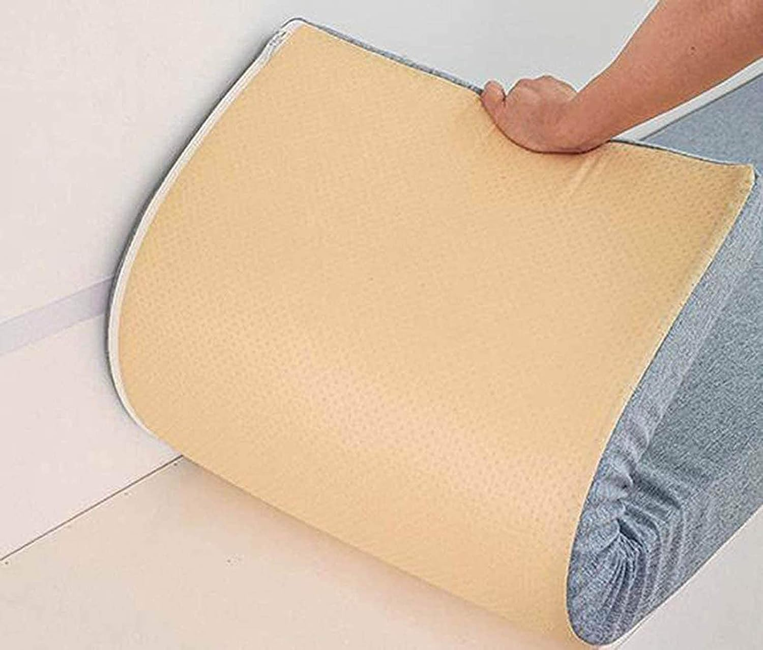 Indoor Outdoor Long Seat Cushion 100/120/200Cm, 5Cm Thick Garden Bench Cushion Dining Seat Cushion Pad Kitchen Home Wooden Bench (140X40Cm, Gray) image number 3