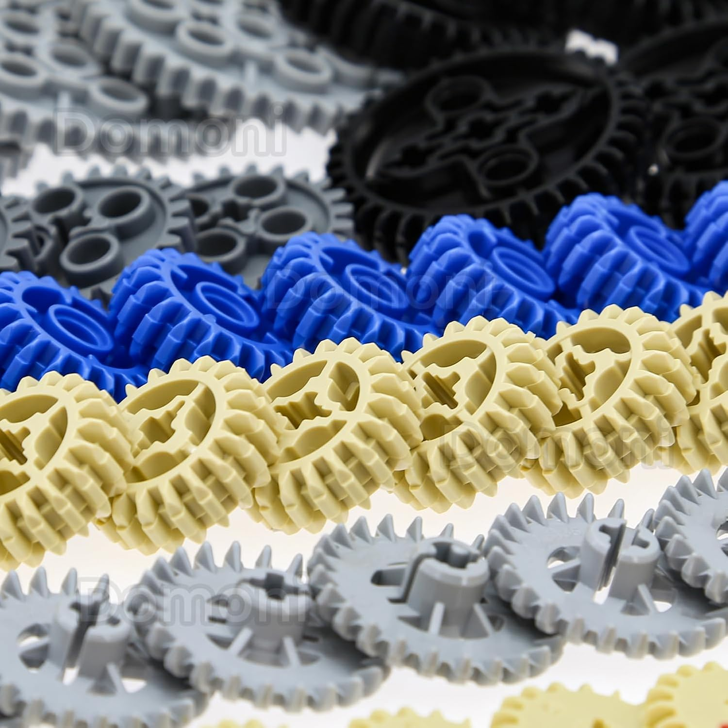 Technic Parts for  Kits, 466 Pieces Car Gear Axle Pin Chain Link Tire Wheels Building Blocks Set - Compatible with Major Brands