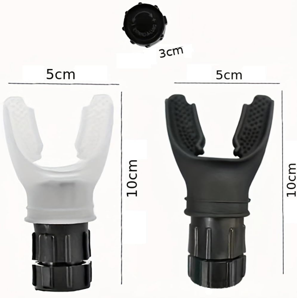 2 Pcs Portable Breathe Trainer, Muscle Trainer with Variable Settings Lung Exercise Device, Easy to Clean with Resistance Adjustable, Breathing Regulator Trainer for Athletes, Singers, Fitness image number 2