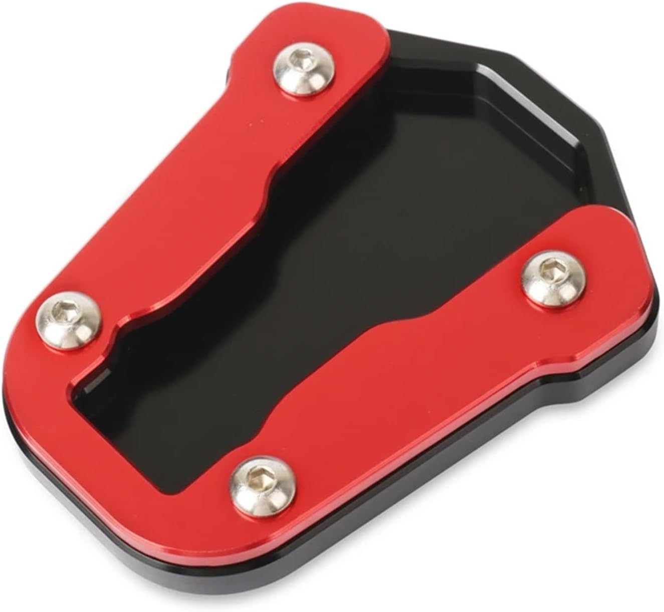 MKDRSRU Fit for CRF300L CRF 300 L CRF 300 Rally 2020 2021-2024 Kickstand Extension Plate Foot Side Stand Enlarger Pad Support Plate(Black-Crf300L) image number 4