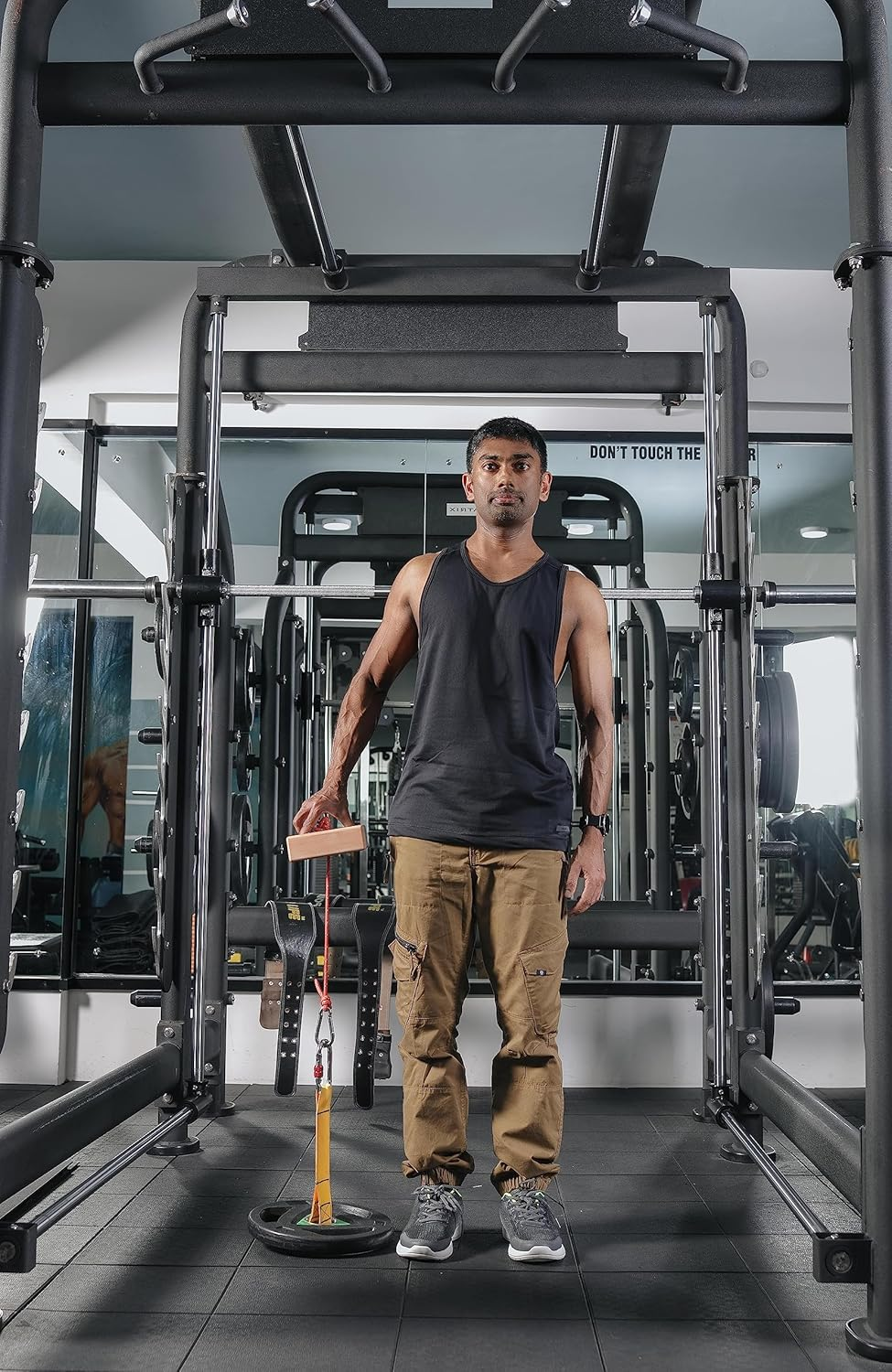 Mountain Rocks Ultimate Portable Hangboard Pair with Strap Loading Pin for Hangboard, Pinch Grip and Farmer Crimp Grip Strength Training image number 2