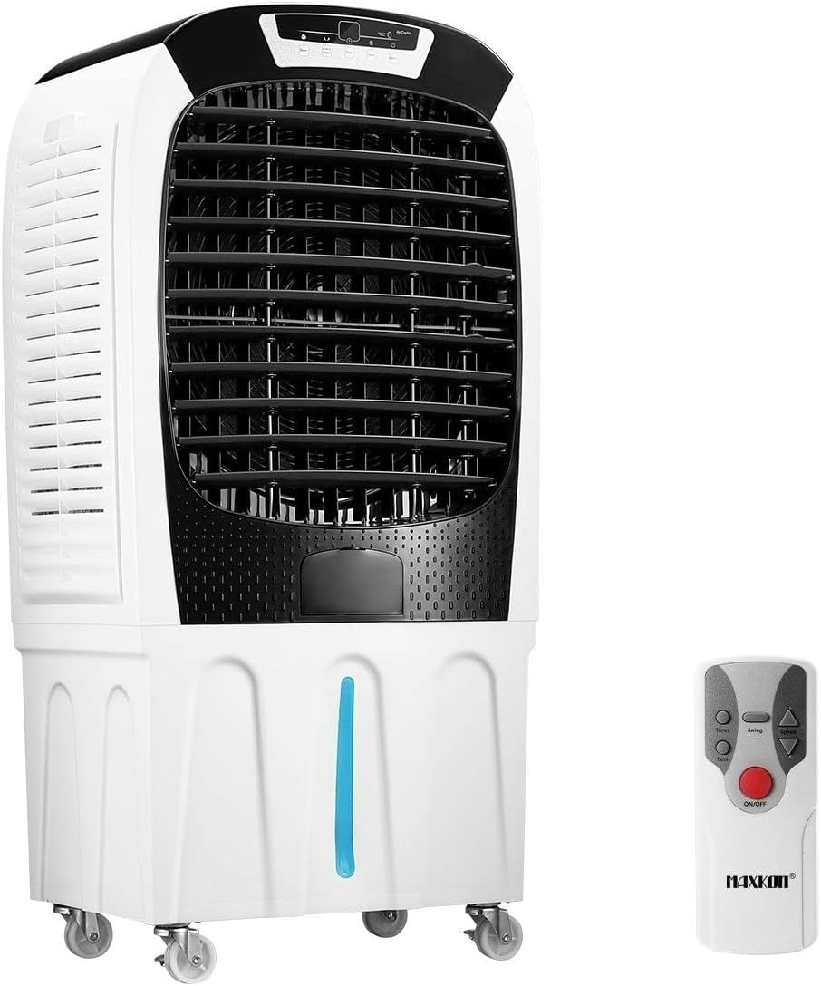 Maxkon 45L Industrial Evaporative Air Cooler Portable Air Conditioner Fan Humidifier