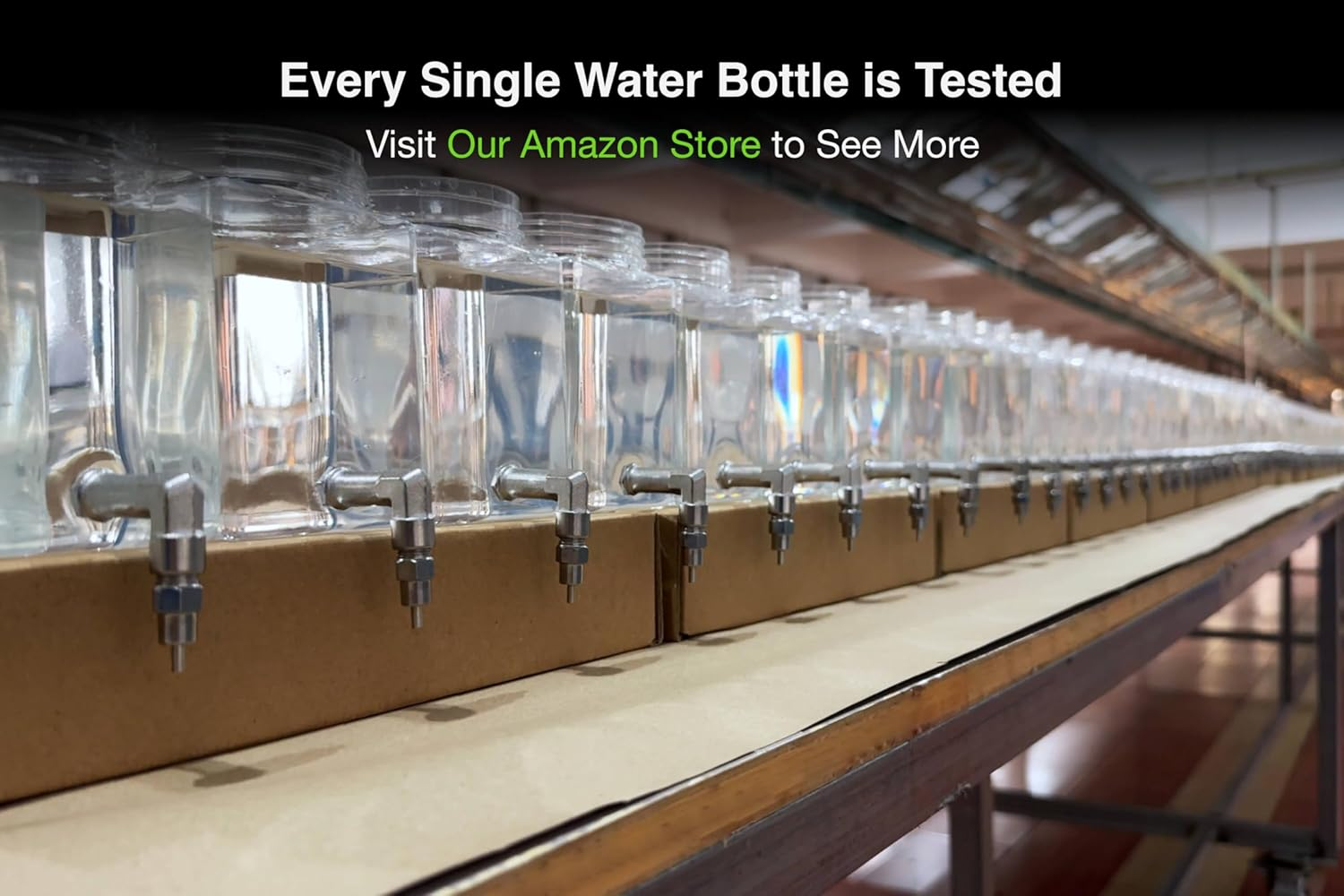 Guinealoft&trade; Clear View Water Bottle for Guinea Pigs & Birds - the Ultimate Solution by Seasoned Owners Who Tried Everything Out There - Exclusive by Guinea Loft image number 2