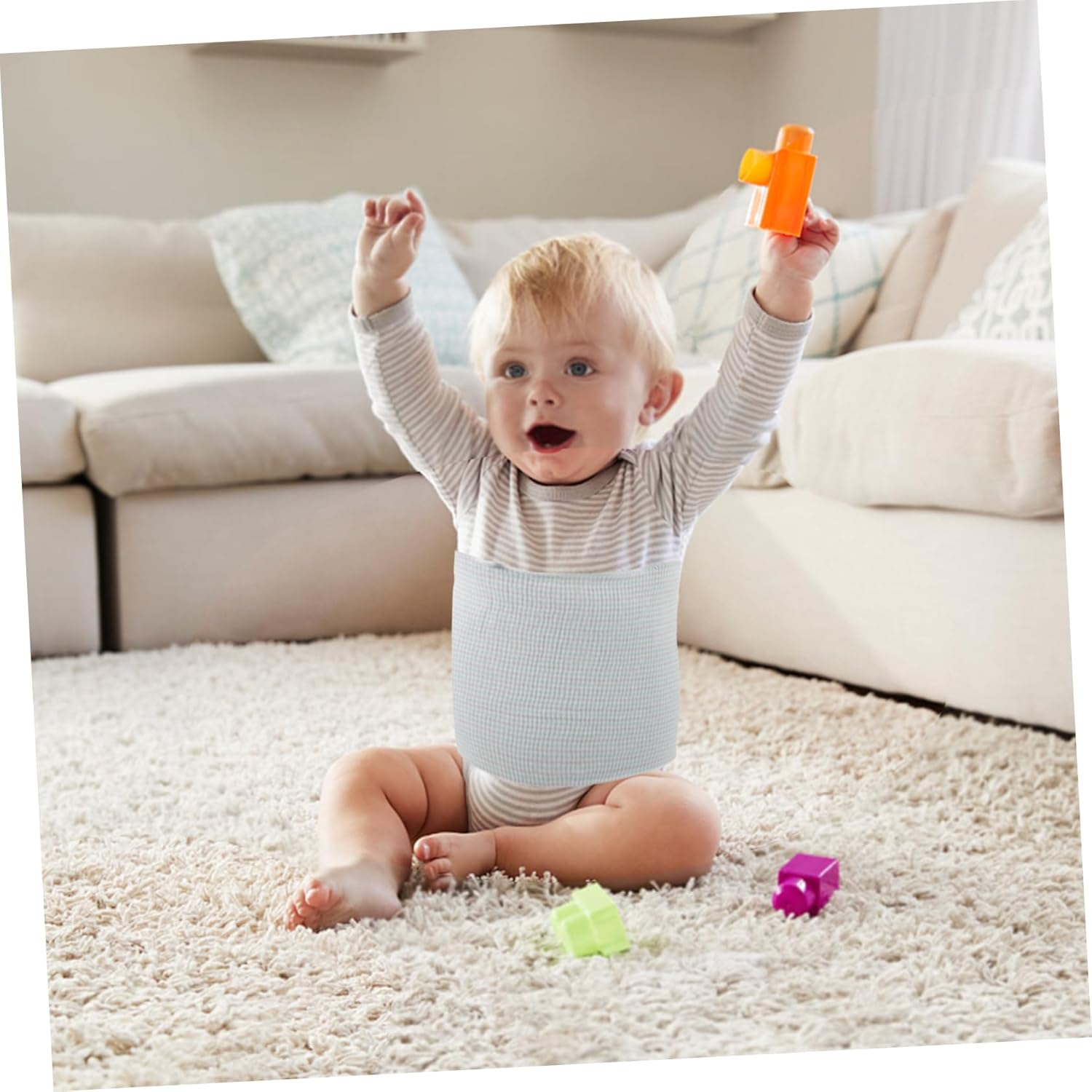 Boy Girl Belly Wrapping Newborn Belly Band Cotton Band for Wrapping Maternity Convenient Cord Belt image number 3