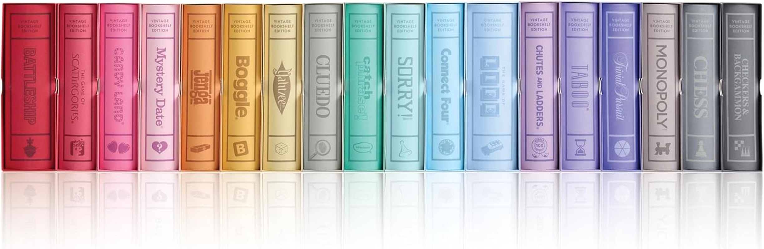 Monopoly Vintage Bookshelf Edition Board Game UK Edition image number 1