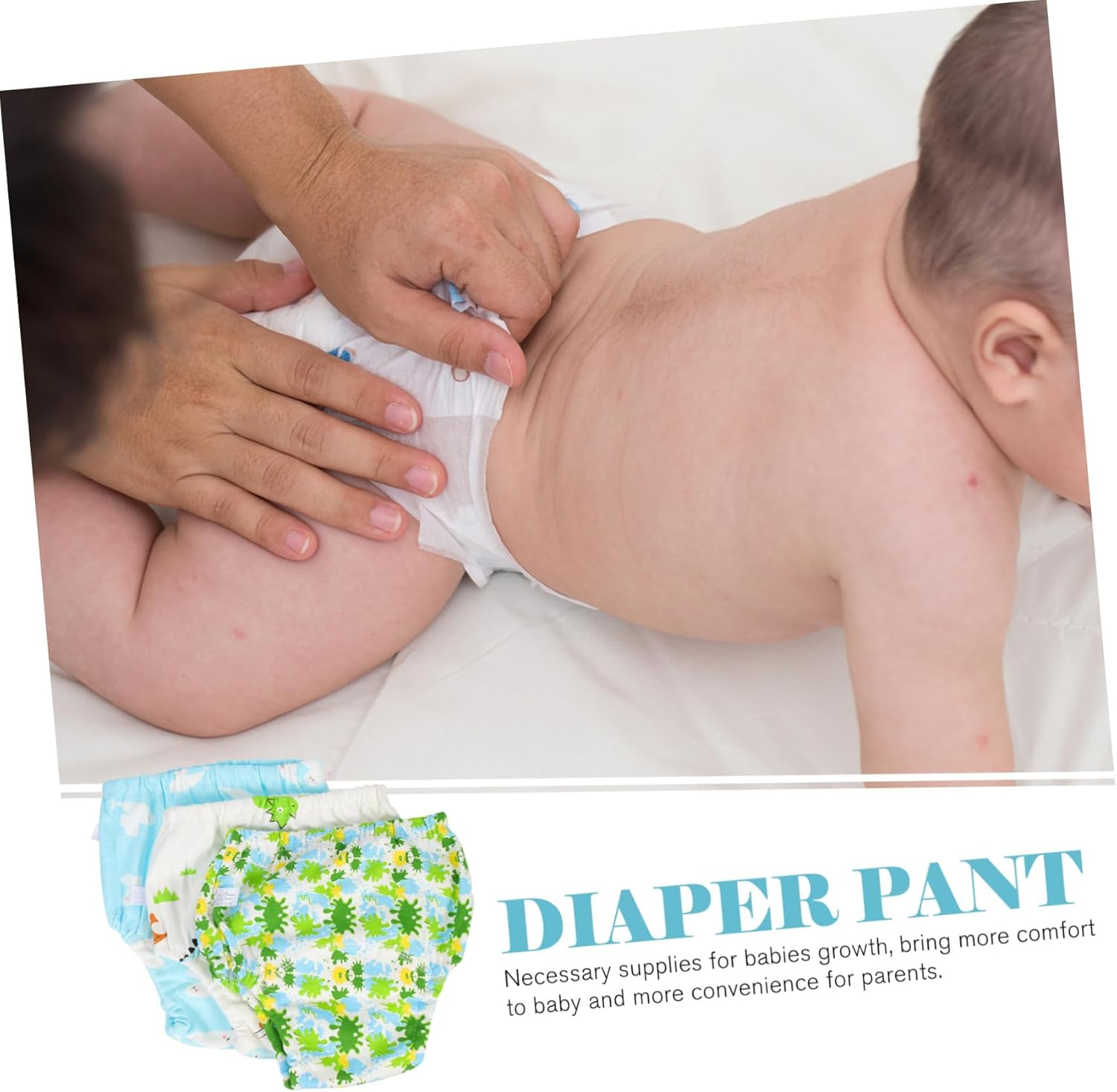 BESPORTBLE 3Pcs Reusable Swim Diapers Swim Pant for Boys and Comfortable Breathable Swimming Supplies image number 1