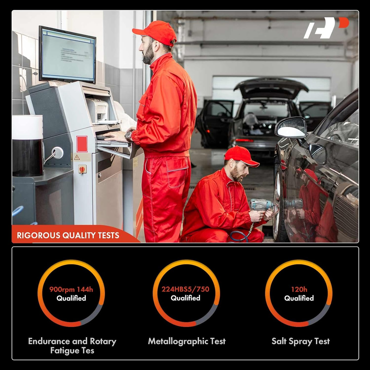 A-Premium 2 X Front Left and Right Steering Knuckle & Wheel Bearing Hub Assembly Compatible with Jeep Compass Patriot 2007-2017 & Dodge Caliber 2007-2012, 2.0L 2.4L, Driver and Passenger Side image number 2