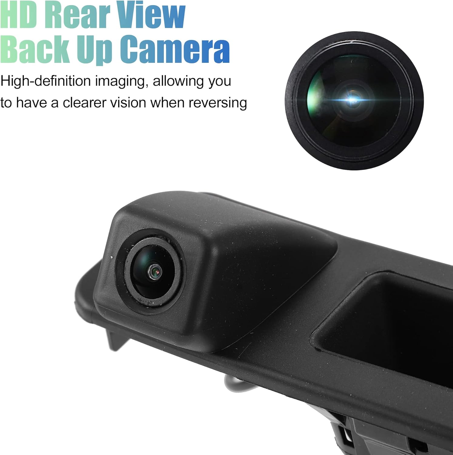 X AUTOHAUX 1 Set Rear View Back up Camera Rear Park Assist Reverse Camera for BMW 3Er F30 5Er F10 F11 F25 for BMW 320Li/530I/328I/535Li/520Li Plastic image number 4