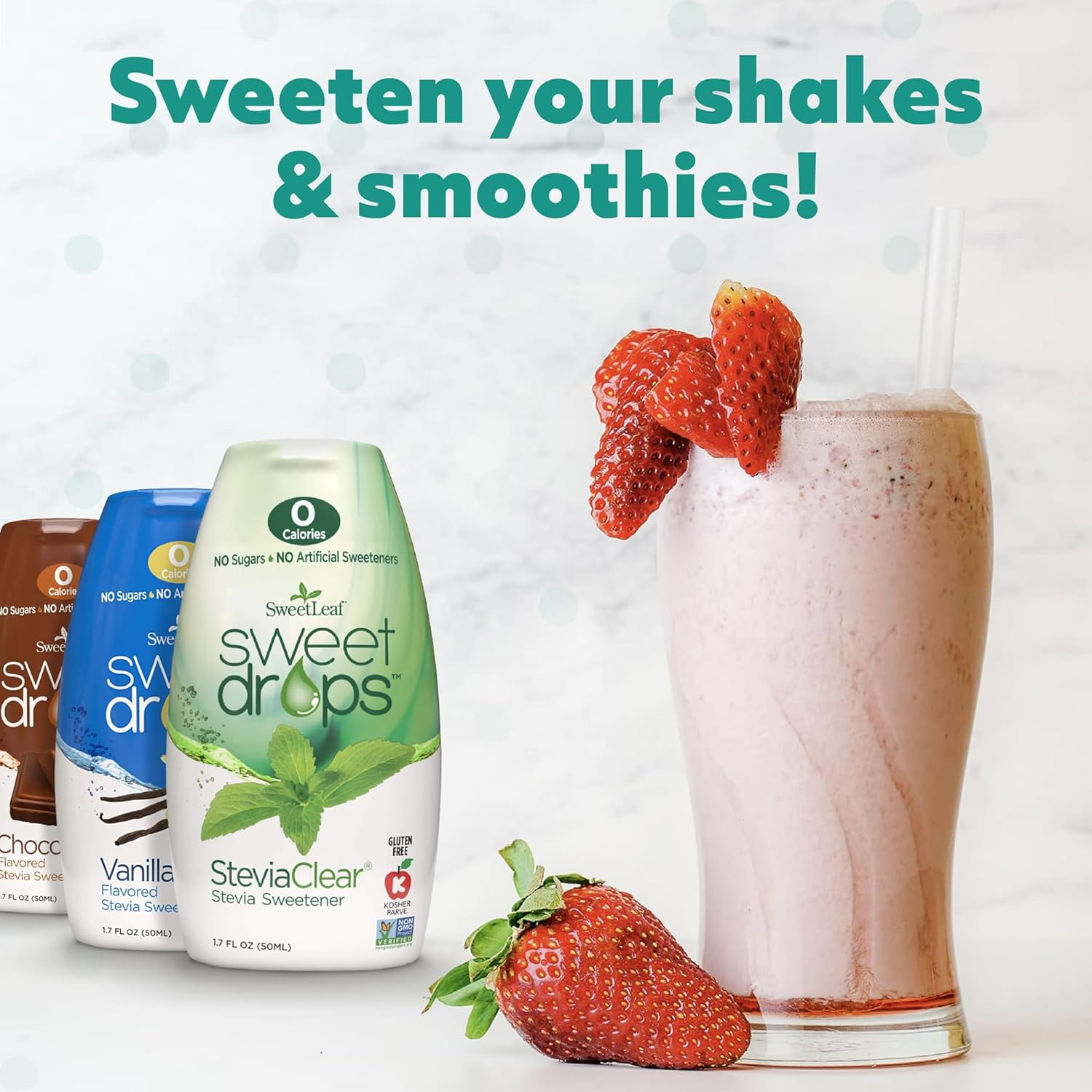 Sweetleaf Sweet Drops Vanilla Creme Stevia Liquid 50 Ml image number 3