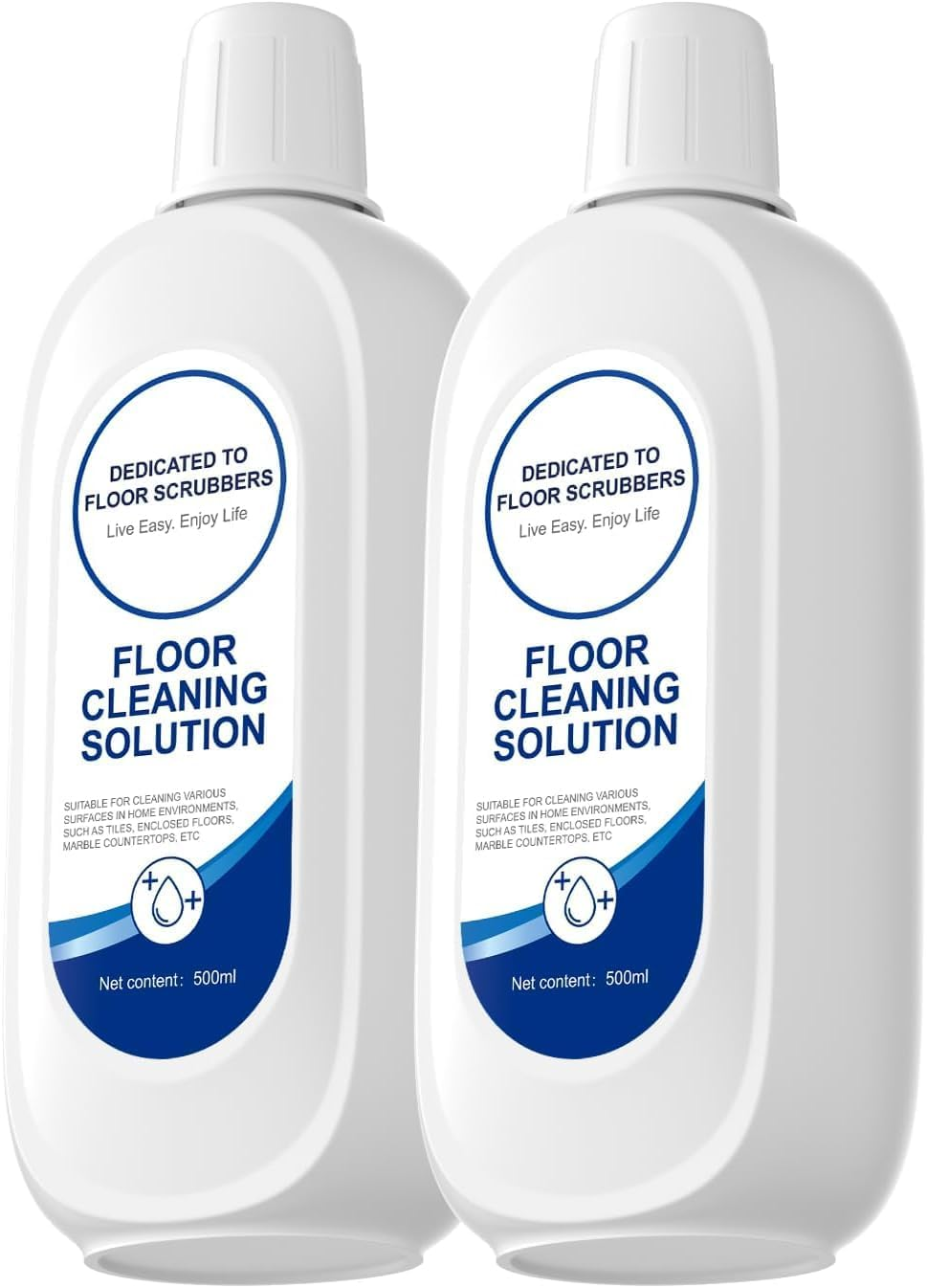 Floor Cleaning Solution Compatible with Tineco, Deep Cleans for Multiple Hard Floors, Suitable with All Robot Vacuums with Mopping and Cordless Wet/Dry Vacuum Mop Cleaner (2 Bottle) image number 2