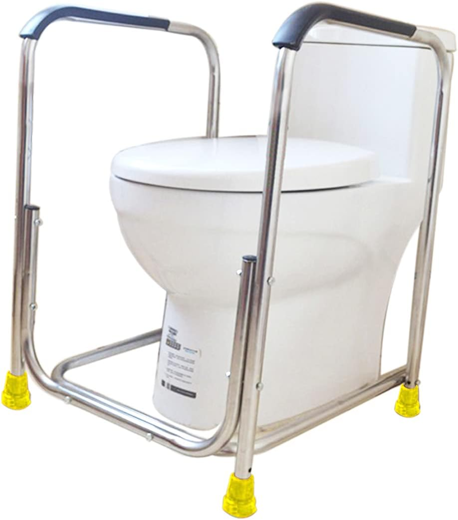 Riin Toilet Safety Support Bar Hand Rail Bathroom Seat Frame Medical Handicap Disability Assistant image number 5