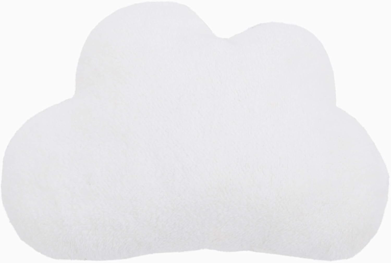 Nojo White Cloud with Gold & Silver Embroidery Good Night Decorative Pillow with Moon & Stars, White, Silver, Gold (2609723P) image number 3