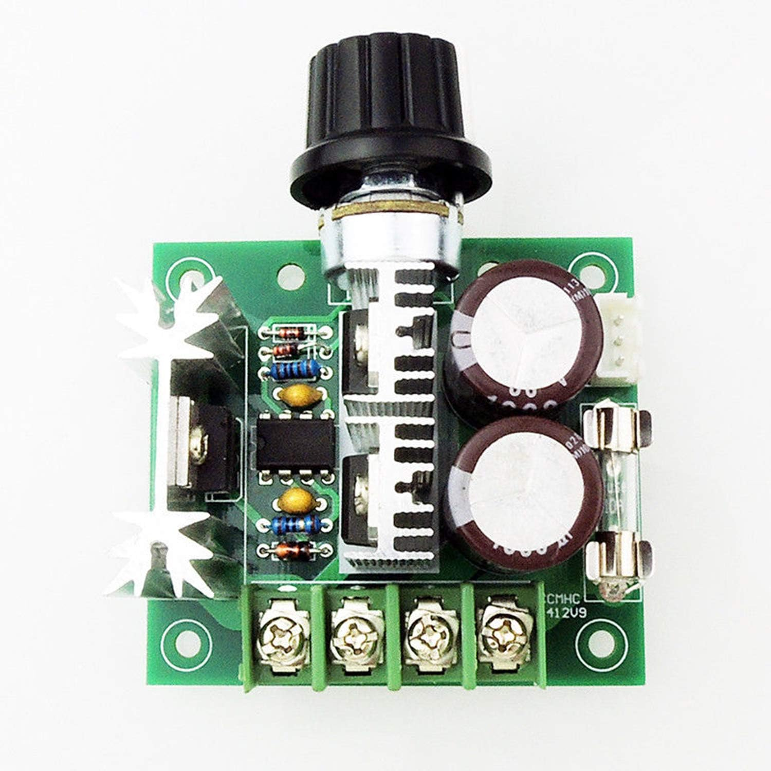 Greartisan 12V-40V 10A DC Motor Speed Controller PWM Variable Speed Regulator Governor Switch CCMHCN with Speed Control Knob image number 1