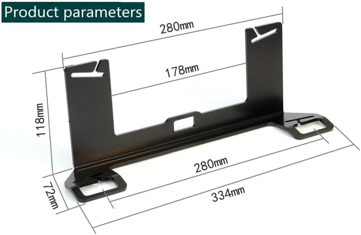 Universal Child Seat Restraint Anchor Mounting Kit for ISOFIX Belt Connector Latch Interface Bracket image number 3