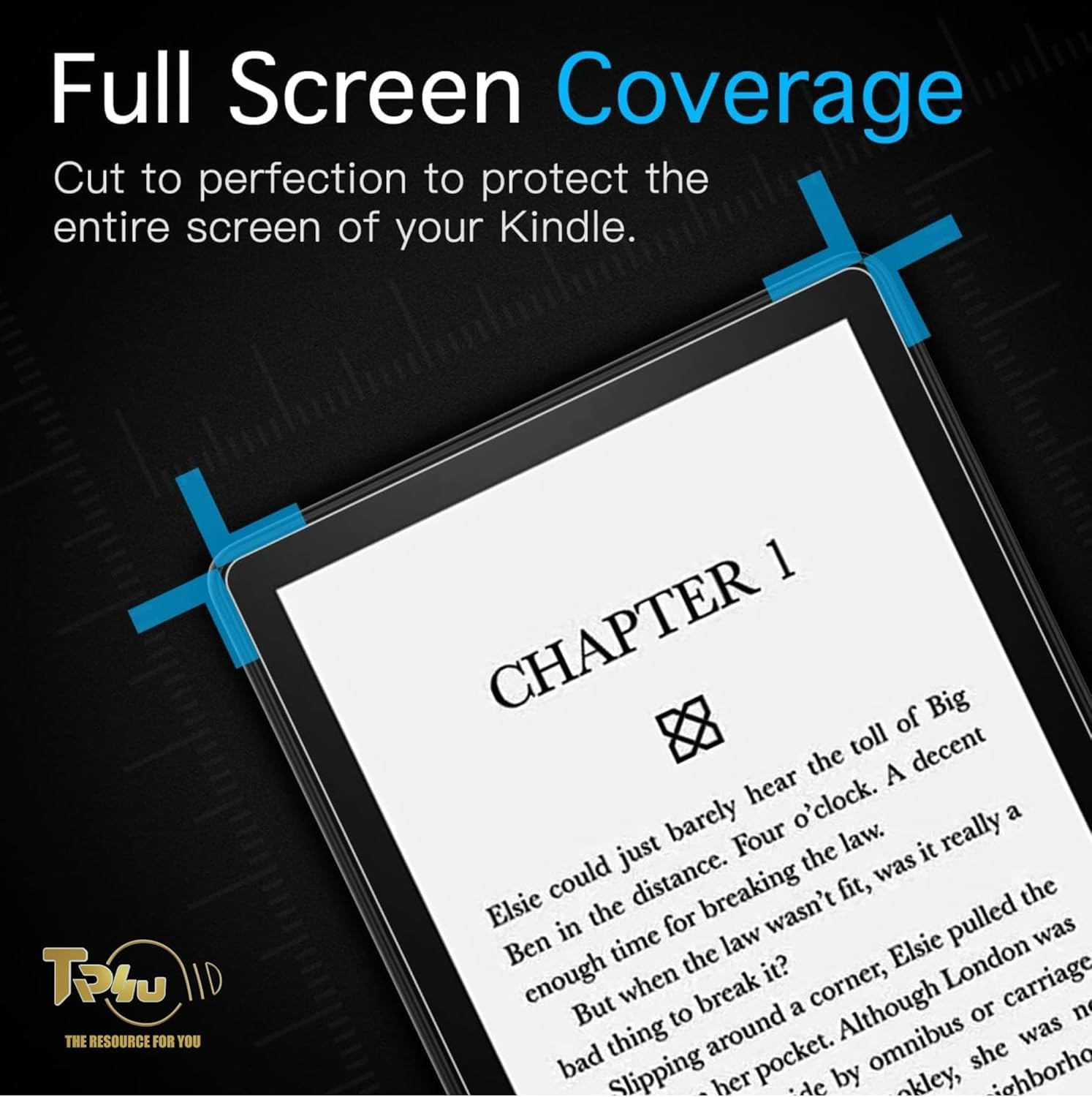 TR4U 2-Pack Anti-Glare Screen Protector for 7" All-New Kindle Paperwhite 12Th Gen or Kindle Colorsoft Signature Edition 7" 2025, PET Material, Full Coverage