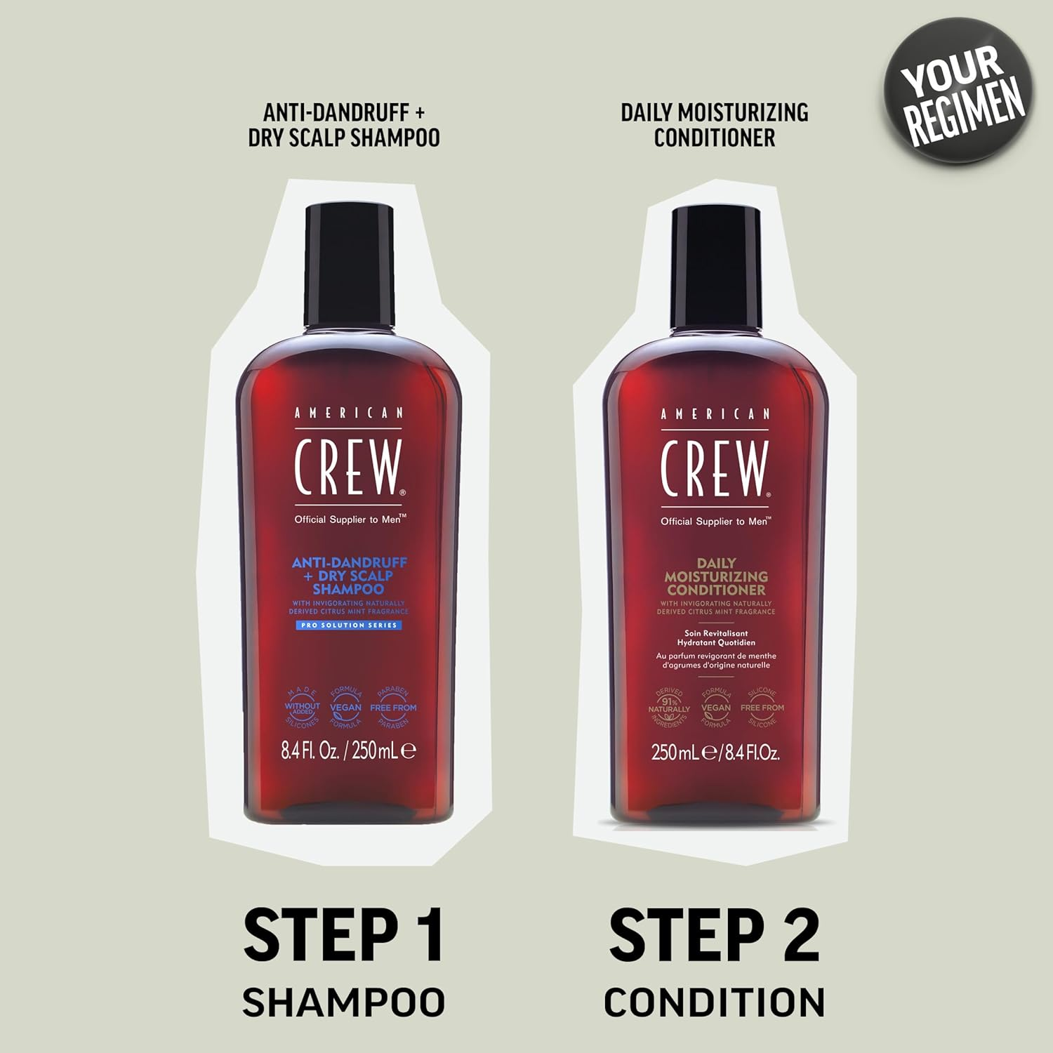 American Crew anti Dandruff and Dry Scalp Shampoo 250 Ml