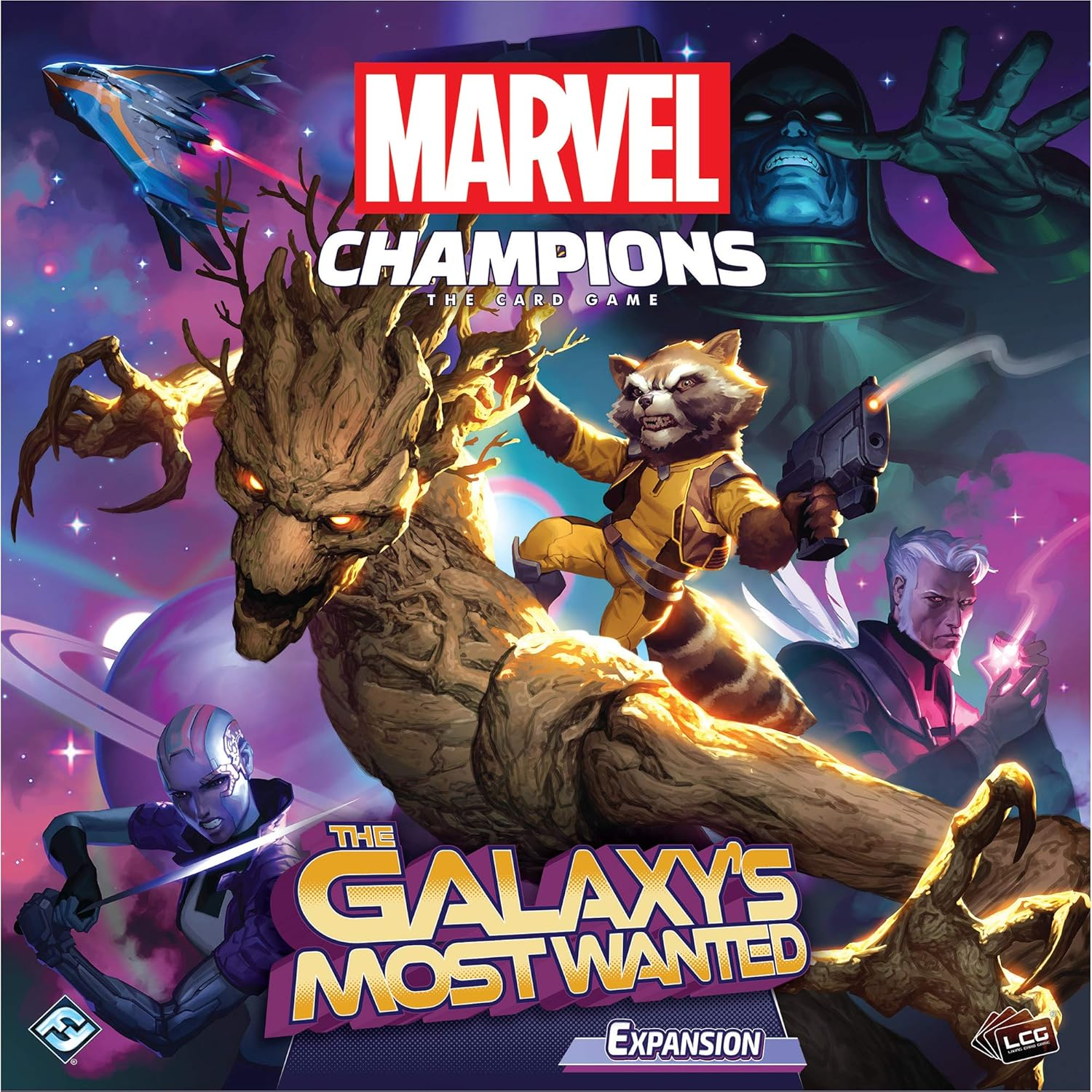 Fantasy Flight Games Marvel Champions LCG the Galaxys Most Wanted Expansion Card Game) image number 6