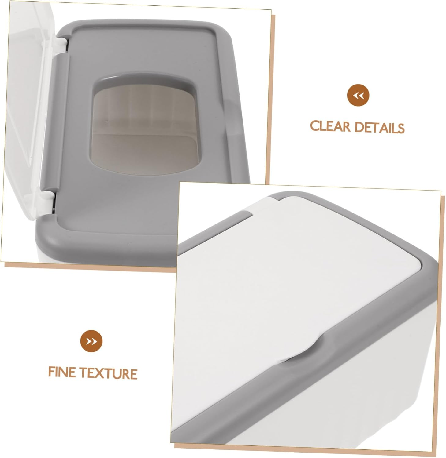 Tissue Storage Box Cover Capacity Wet and Dry Wipe Holder for Home Office and Car Elegant Design to Keep Wipes Fresh and Moist Stylish Tissue Organizer for Any Room