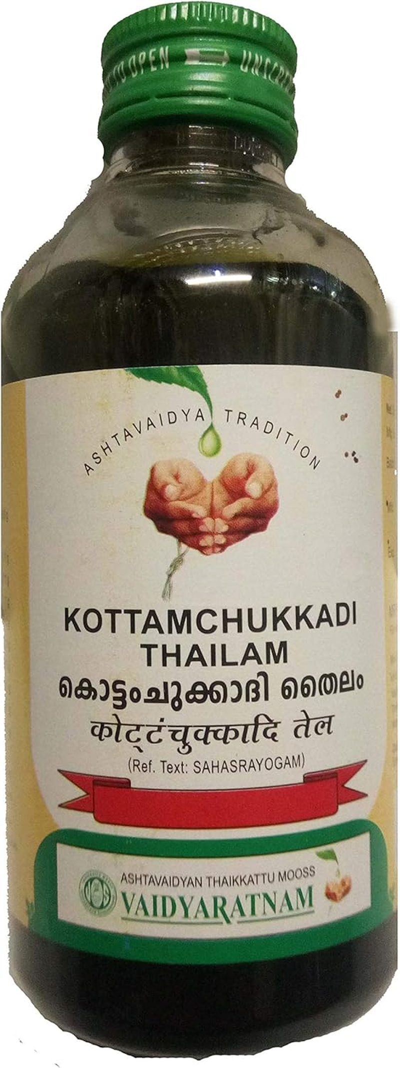 Vaidyaratnam Kottamchukkadi Thailam -200Ml
