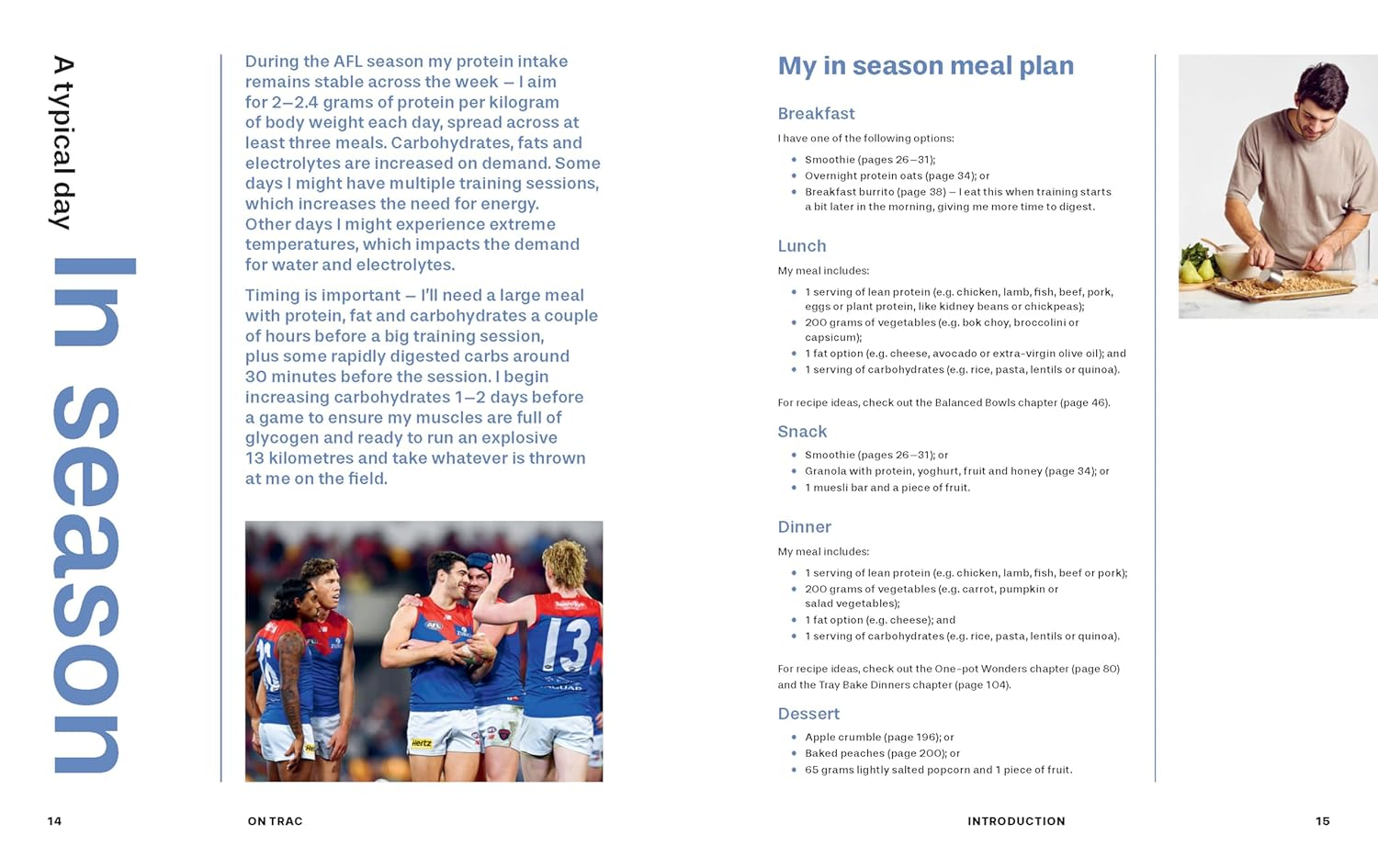 Christian Petracca on Trac: Simple and Healthy Recipes to Keep You on Track image number 5