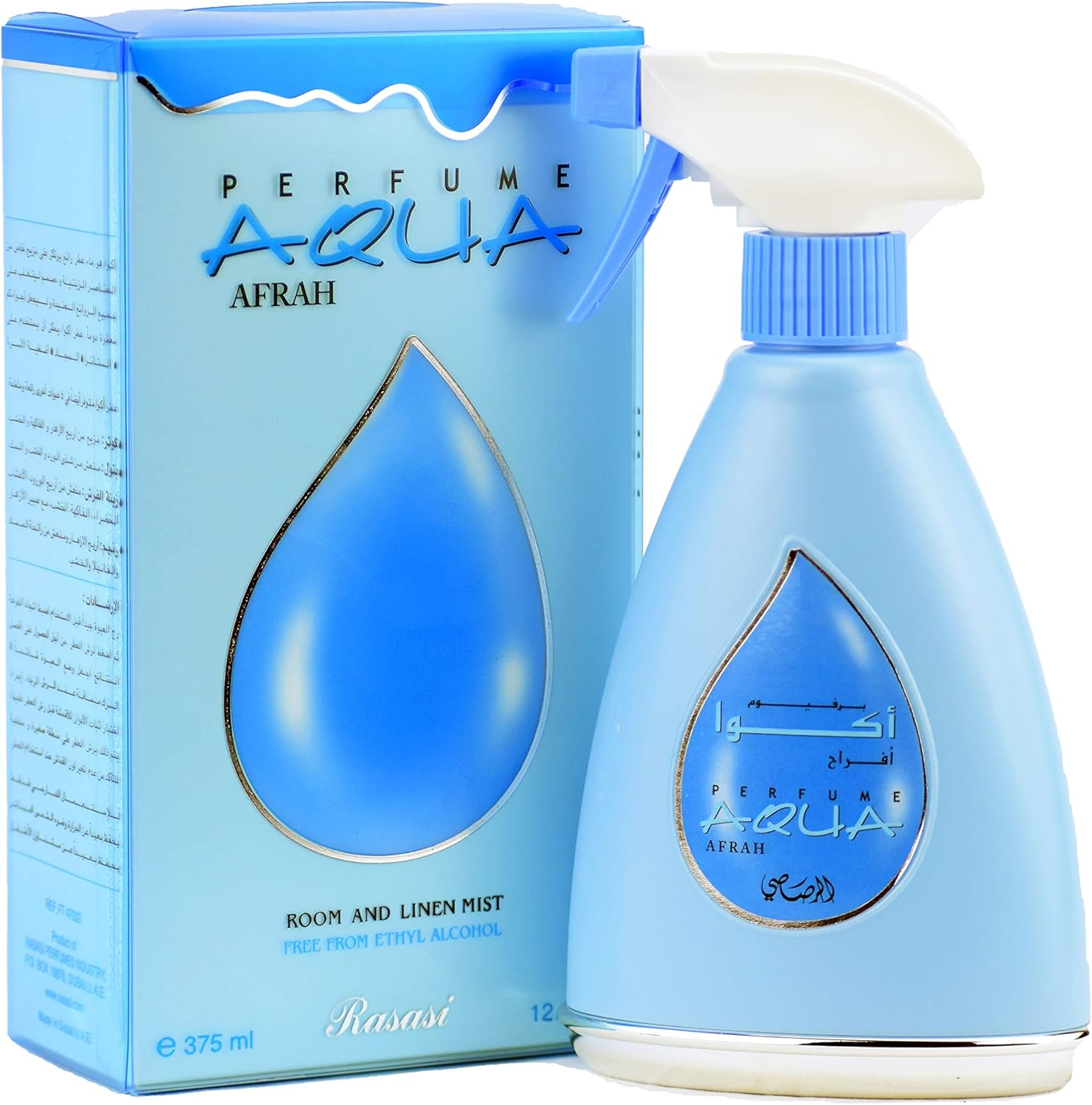 (Perfume Aqua Afrah) - Rasasi Mist Bushra, Batool, Kausar, Zeenat Al Farsh, Perfume Aqua Afrah - 375 Ml (Perfume Aqua Afrah) image number 6
