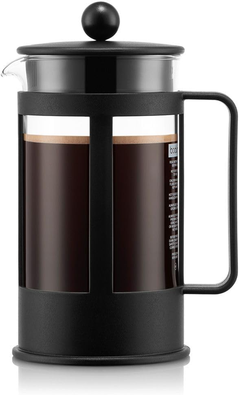 BODUM Coffee Maker Kenya French Press, 350Ml, Black, 1783-01