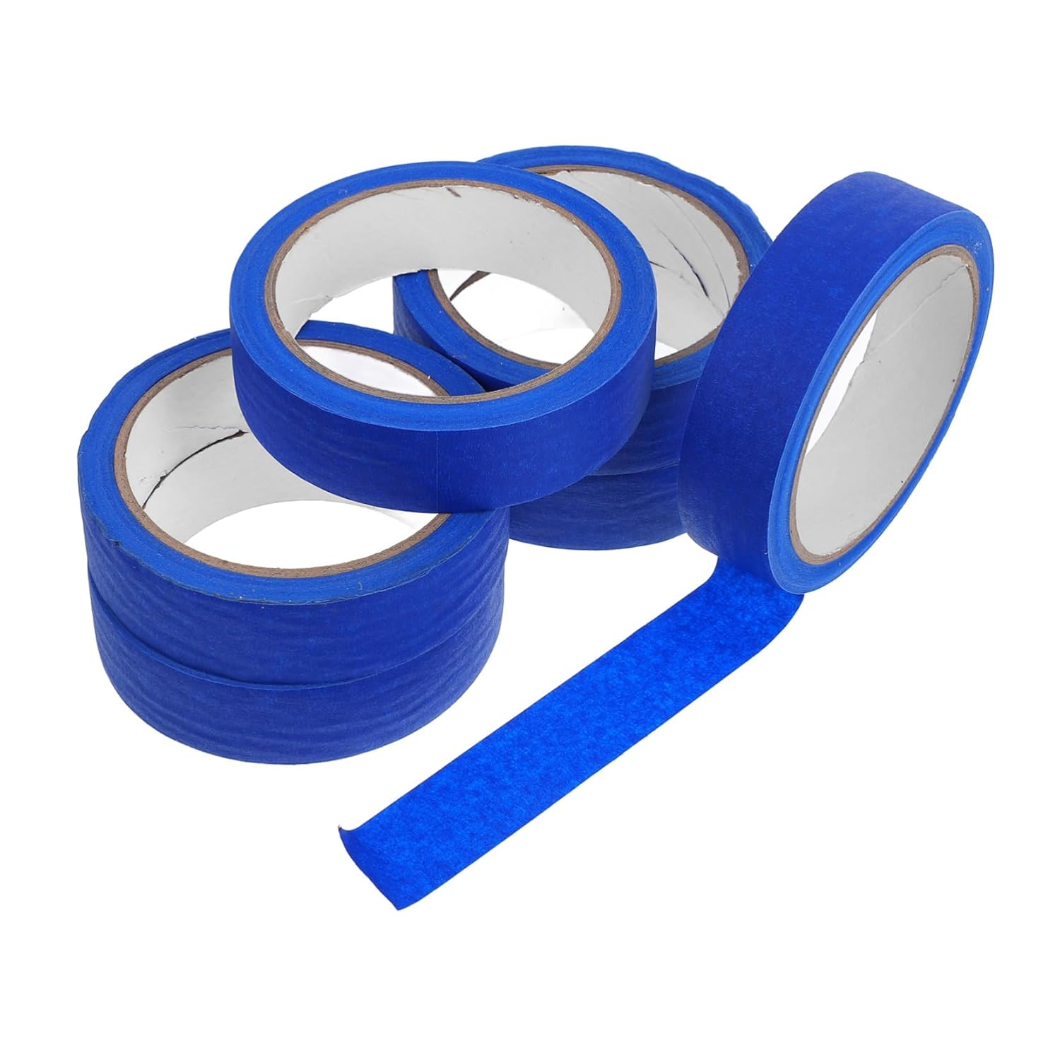 6Rolls Wide Painters Tape Yards Masking Tape Adhesive for Wall Painting Art Projects Watercolor image number 1