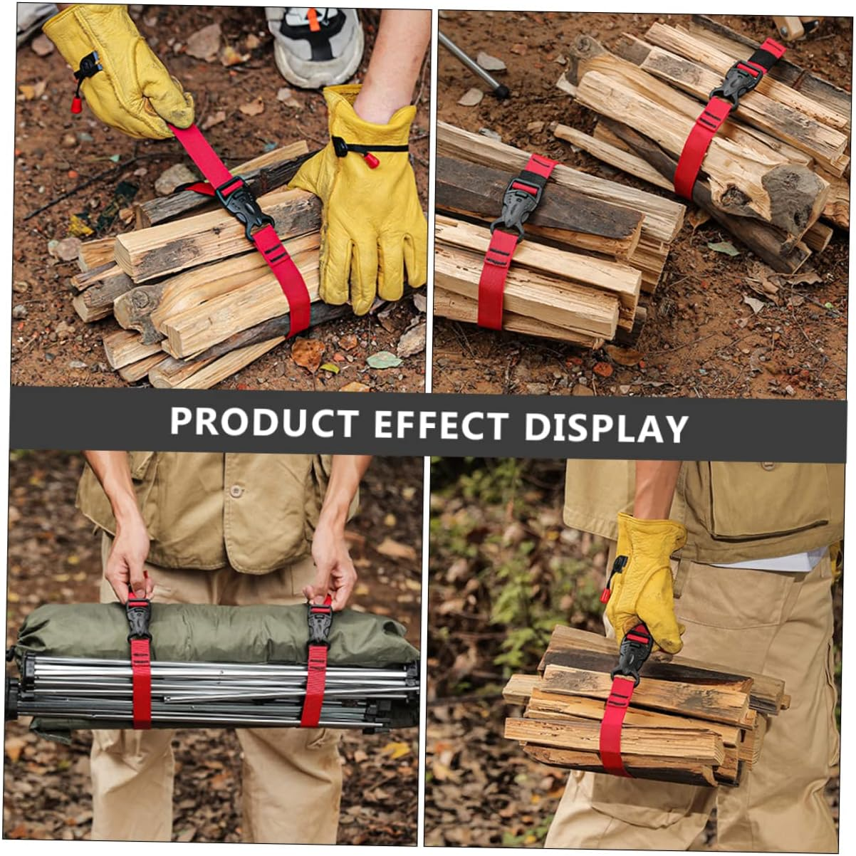 Angoily 3Pcs Luggage Straps Suitcase Belts Multifunctional Strapping Strap Fastening for Luggage Nylon Sturdy Buckle