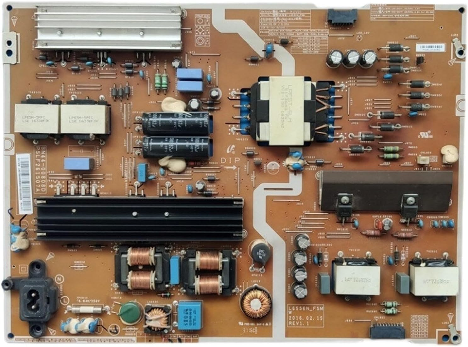 Compatible for Samsung, UN60KU6300FXZA UN65KU6500FXZA Power/Led Board BN44-00808D image number 3